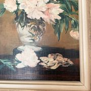 Canvas reproduction of "Vase of Peonies" by Manet - 1973