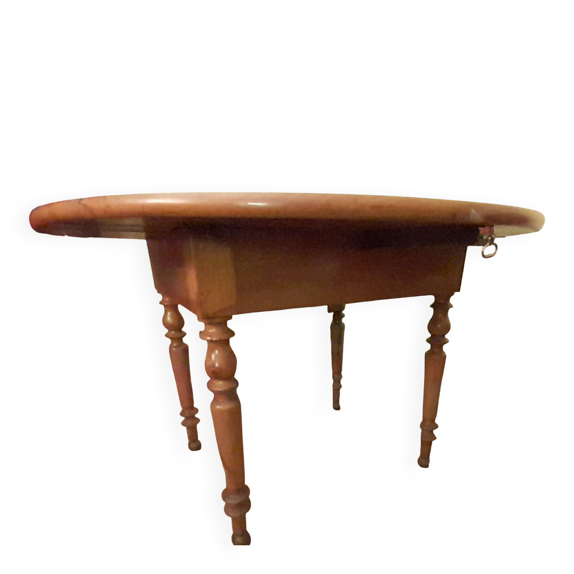 Round table with 2 flaps, 1930s/1950s.
