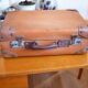 Vintage leather suitcase