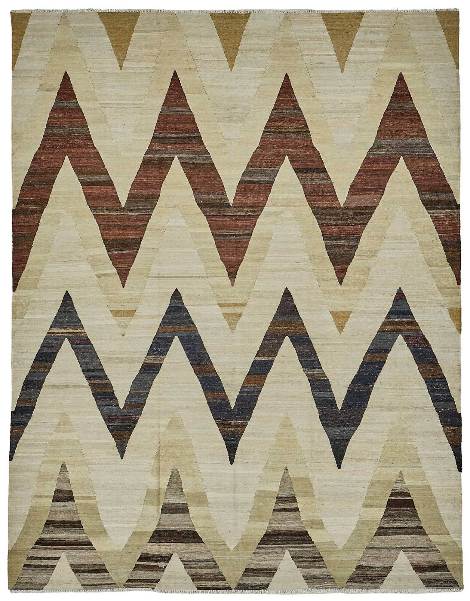 Contemporary Tribal Decorative Kilim 283 cm x 362 cm