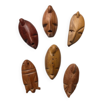 Set of 6 masks