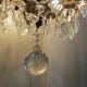 Bronze chandelier with tassels Louis XV, Louis XVI