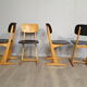 Set of 4 casala chairs 60 adult