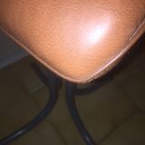 Industrial leather chair