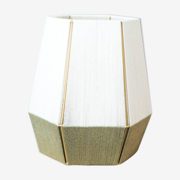 Table lamp woven in cotton thread