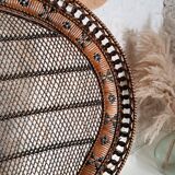 Emmanuelle rattan armchair Kok Maison 1970