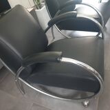 Vintage saxhorn armchairs