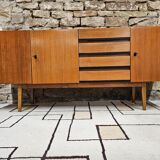Sideboard style Scandinavian vintage 1970"