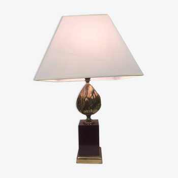 Lampe lotus de années 70