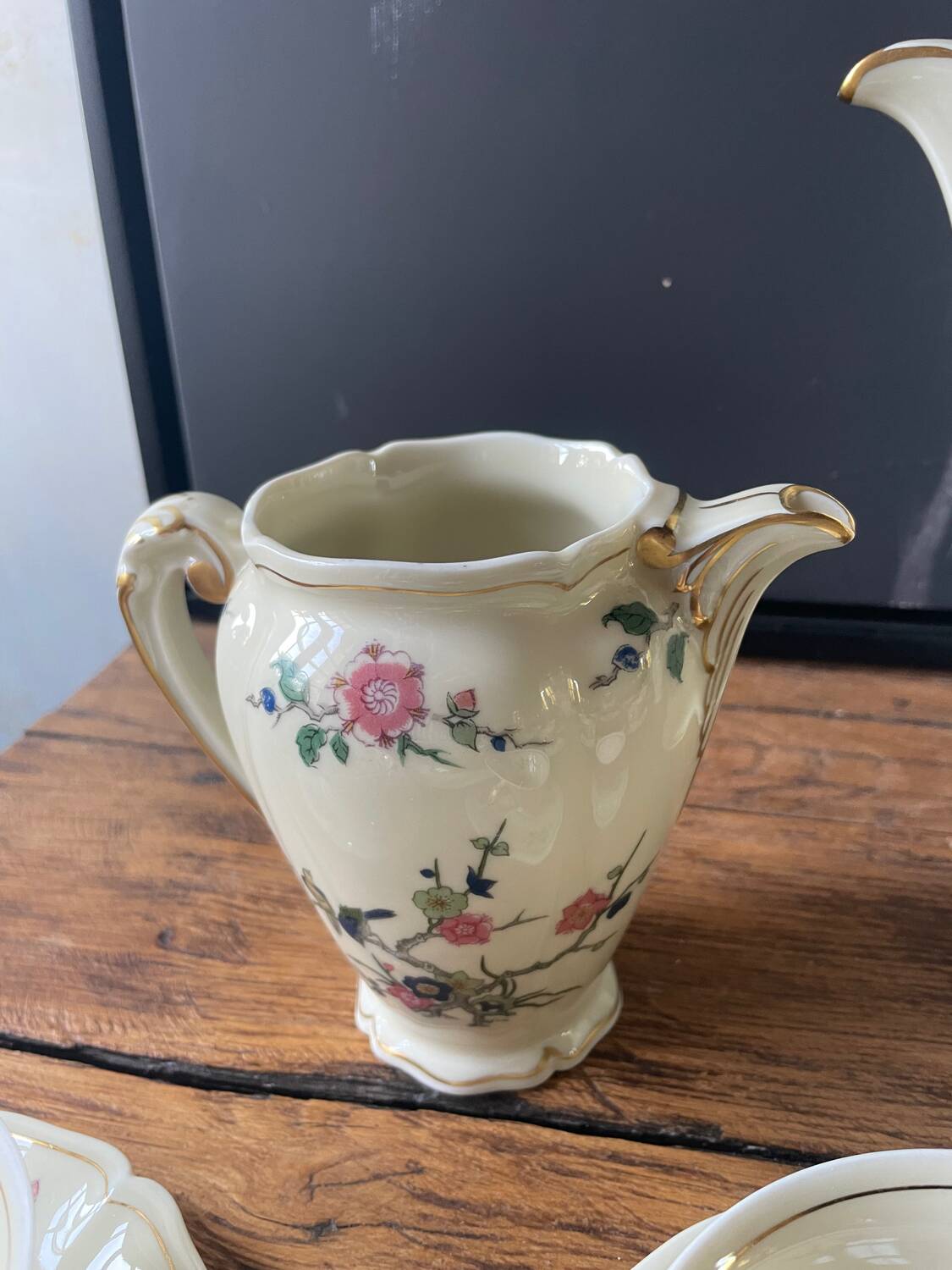 Fine Limoges porcelain coffee service