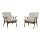 2 mid-century czechoslovak armchairs from ton, 1960s, set of 2