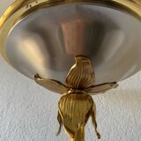 Lampadaire laiton bronze années 70