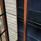 Vintage 1960s Scandinavian display cabinet in rosewood.