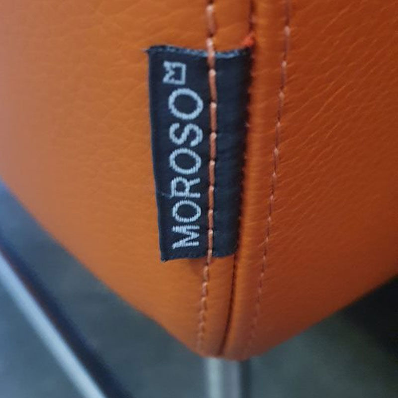 MOROSO sofa - Lowseat, orange leather