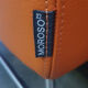 Canapé moroso - lowseat, cuir orange