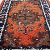 Persian carpet hamadan 41cm x 58cm 1970s
