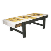 Table basse en céramique de Roger Capron