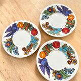 Set of 3 Acapulco saucers from Villeroy and Boch