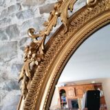 Mirror oval era 19th - 120 x 80cm