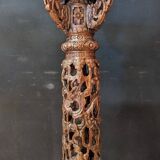 Indochinese tripod saddle in ironwood