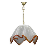 1980s Large Murano Glass Pendant Light, Italy