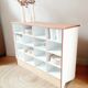 Vintage locker shelf furniture