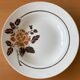 6 old earthenware soup plates from Saint-Amand (North)