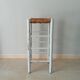 Tabouret ancien haut paillé