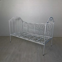 Wrought iron bed