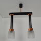 Suspension vintage de Drukov 1960's