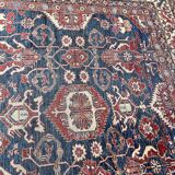 Large vintage rug Chobi Afghan handmade 274x404 cm