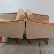 Paire de fauteuils années 1970 Tchécoslovaquie
