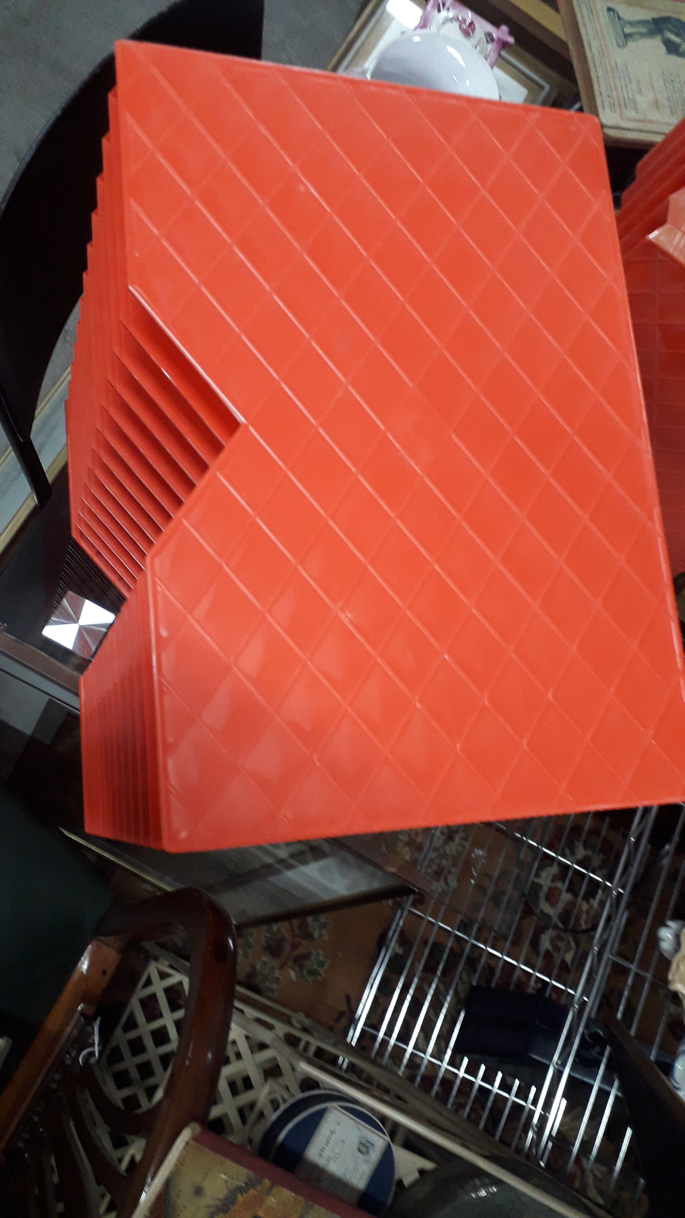 paper binder, sorter, briefcase