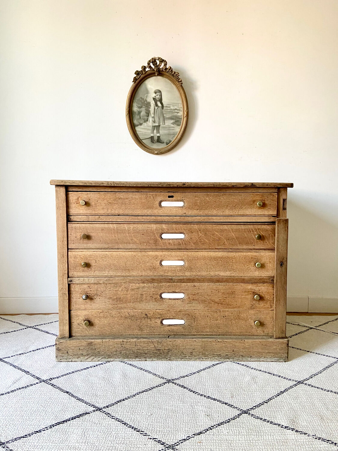 Oak professional furniture - Chest of drawers