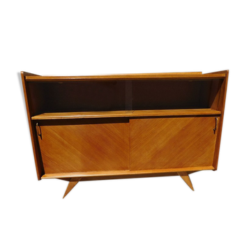 Enfilade bahut of dining room vintage showcase 1950