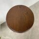 High tripod oak stool