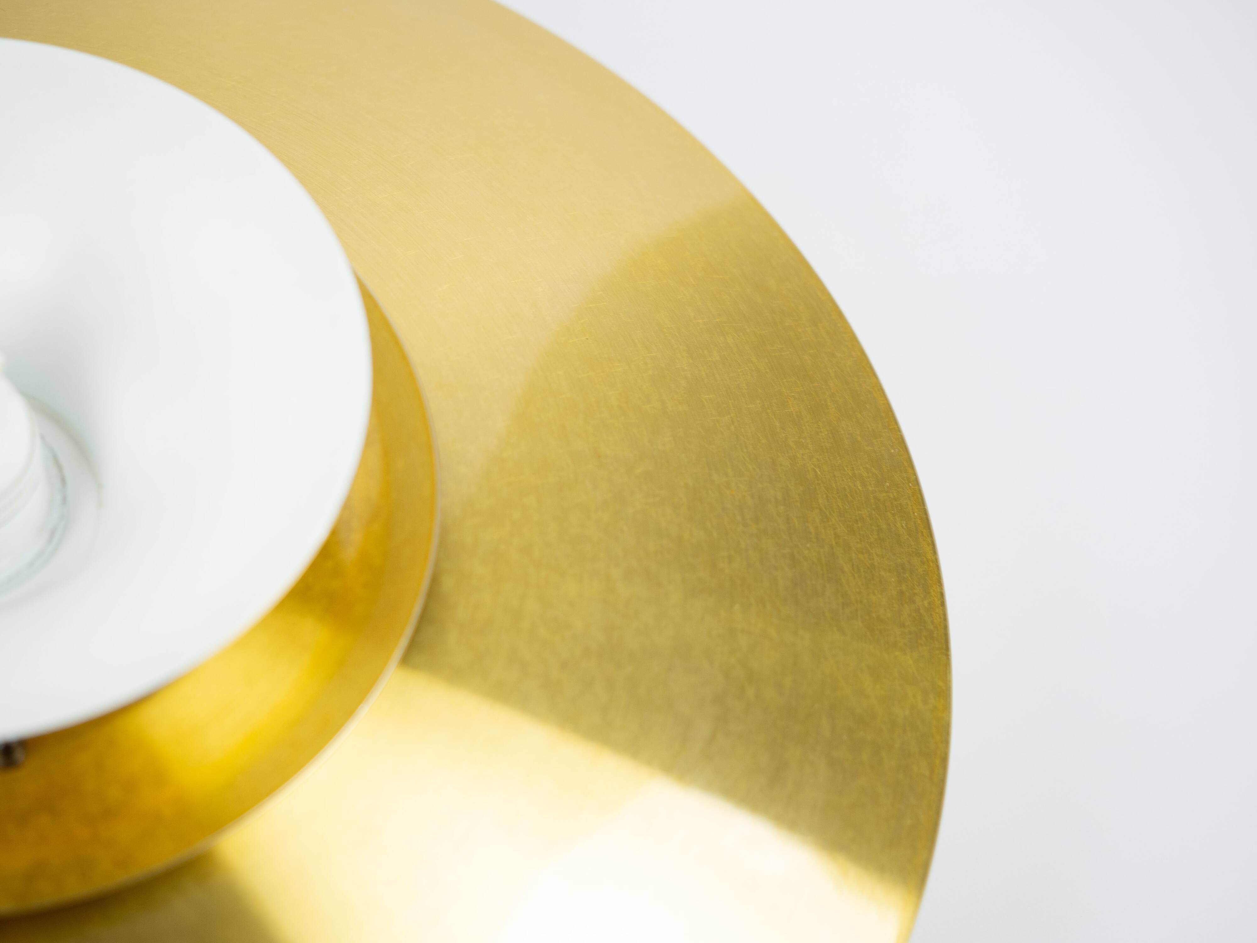 Danish vintage Roma2 pendant lamp by Junge, 1980s