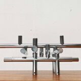 Mid-century Swiss space-age wall lamps or ceiling lights by Temde, 1960s.