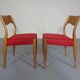 Set of Danish Oak Dining Chairs, 1960s