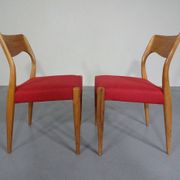 Set of Danish Oak Dining Chairs, 1960s