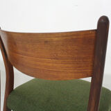 Set of two teak Pastoe "SA10" dining chairs, The Netherlands 1959