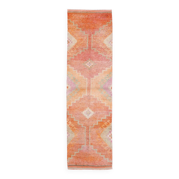Tapis de couloir vintage 3x10, 91x323 cm