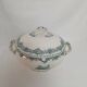 Soup tureen / Vegetable dish in ironstone Watteau Creil and Montereau