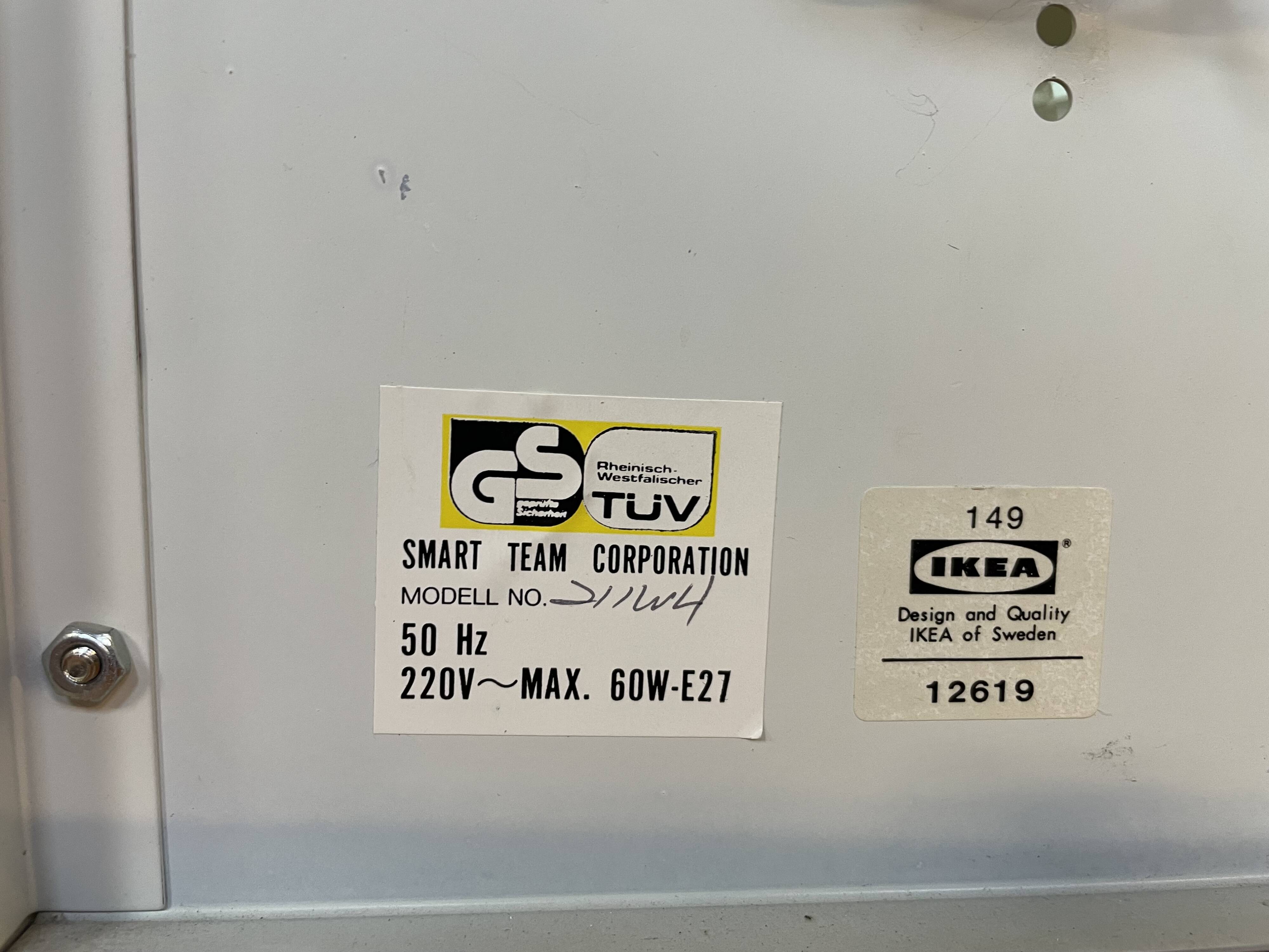 Vintage Ikea Wall Lamp Drittel Wall Lamp Design Glass Metal