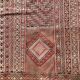 Tapis kilim rouge 260x135cm