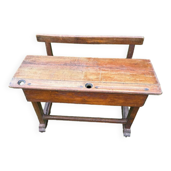 Bureau ancien d’écolier