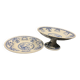 Luneville plate and compote dish