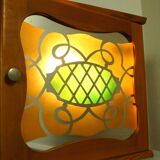 Buffet "Mado" 2 beech and Formica bodies