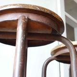 Tabourets d'atelier 1920 x3