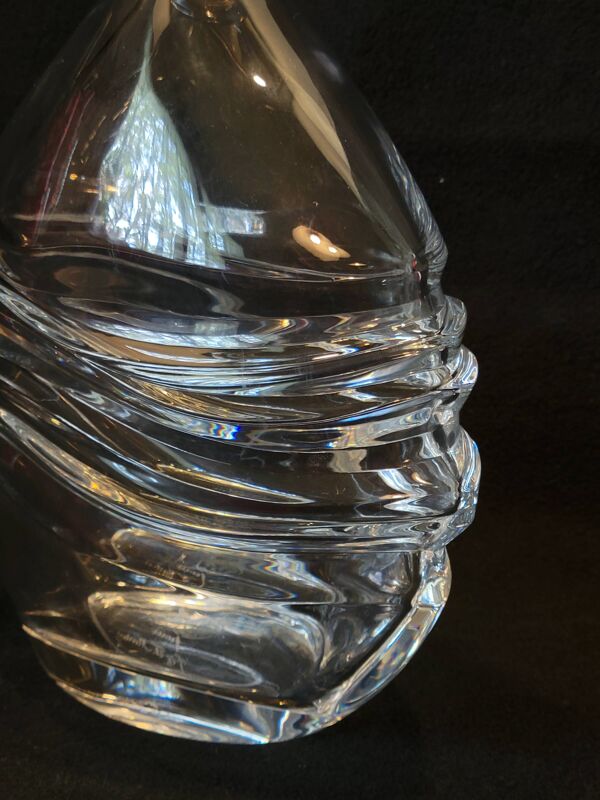 Carafe En Cristal Baccarat Pour Cognac J&F Martell 75 Cl